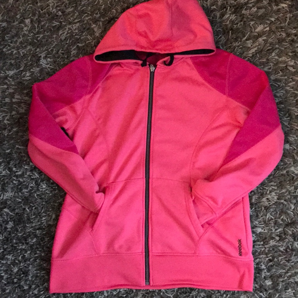 Zip up Reebok hoodie